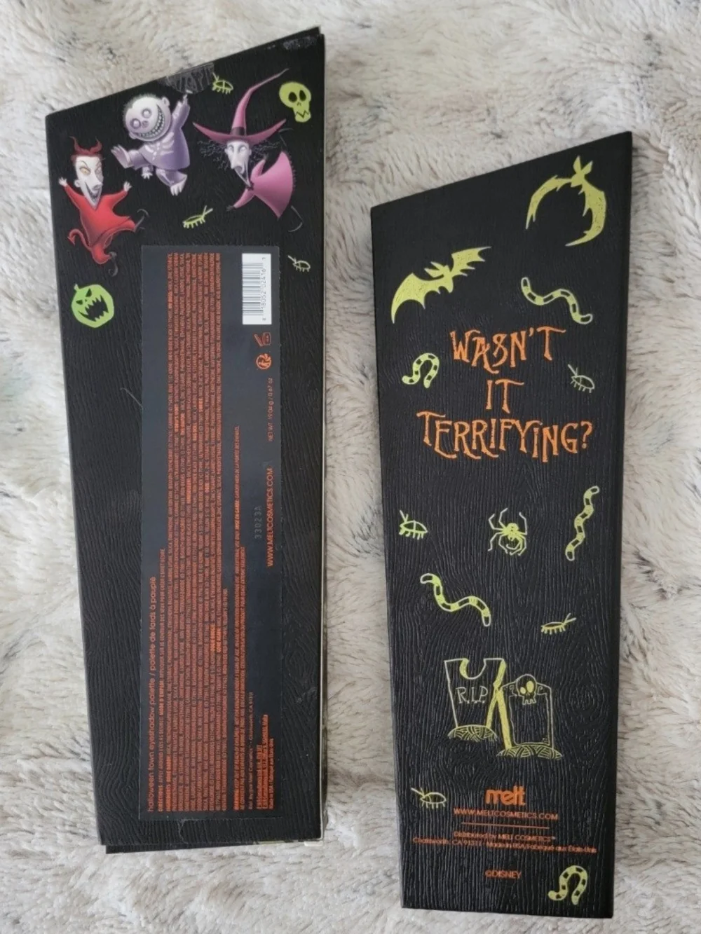 Halloween Town Eyeshadow Palette - Melt Cosmetics Nightmare Before Christmas